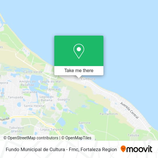 Fundo Municipal de Cultura - Fmc map