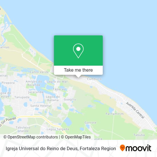Igreja Universal do Reino de Deus map