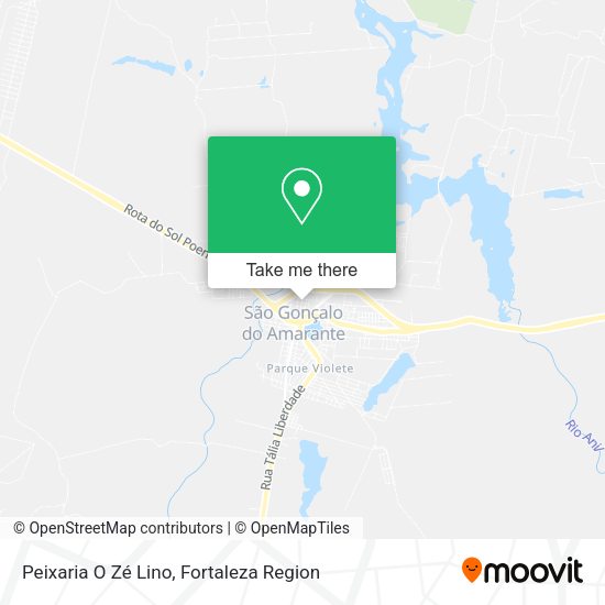 Peixaria O Zé Lino map