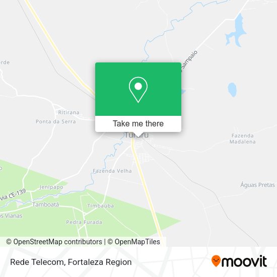 Rede Telecom map