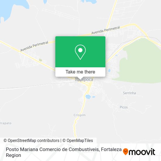 Posto Mariana Comercio de Combustíveis map