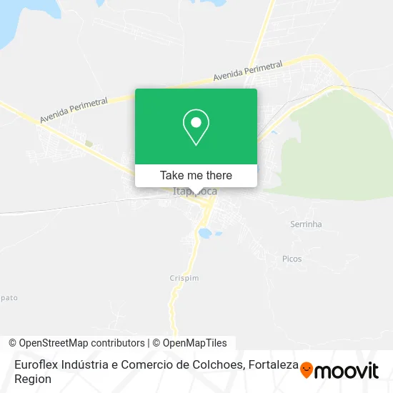 Euroflex Indústria e Comercio de Colchoes map