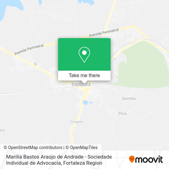 Marilia Bastos Araújo de Andrade - Sociedade Individual de Advocacia map