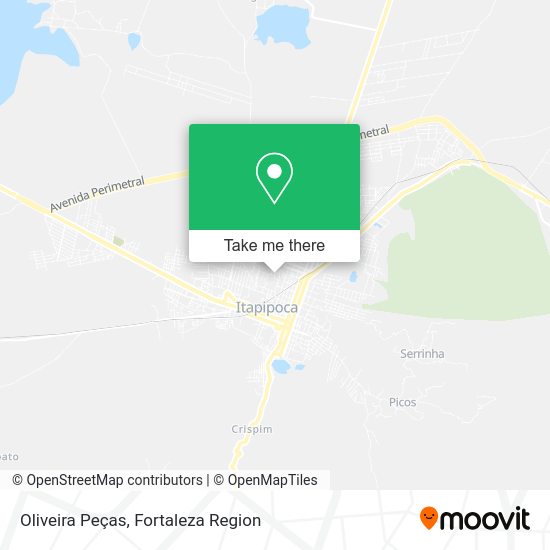 Oliveira Peças map