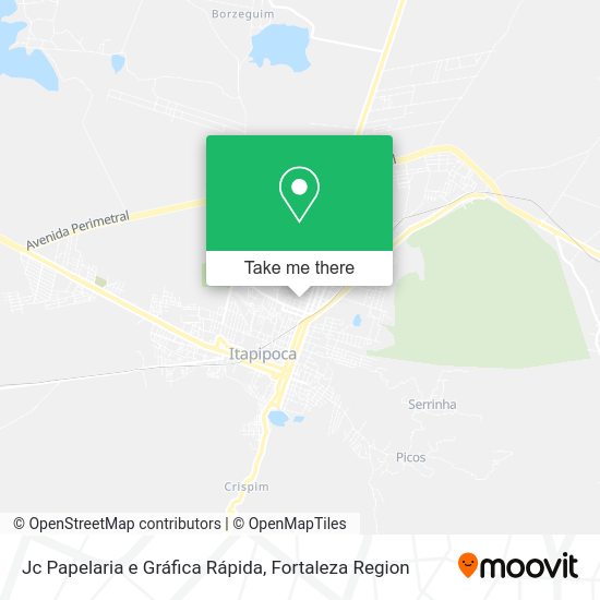 Jc Papelaria e Gráfica Rápida map