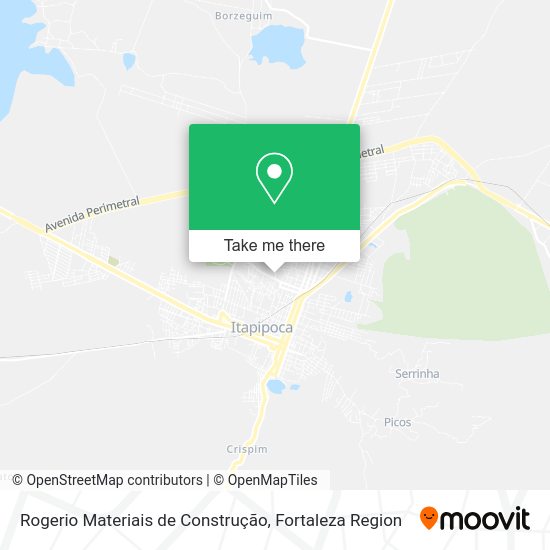 Rogerio Materiais de Construção map