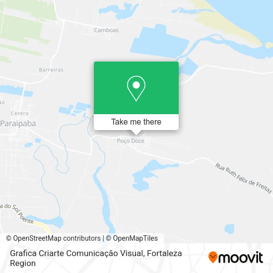 Grafica Criarte Comunicação Visual map