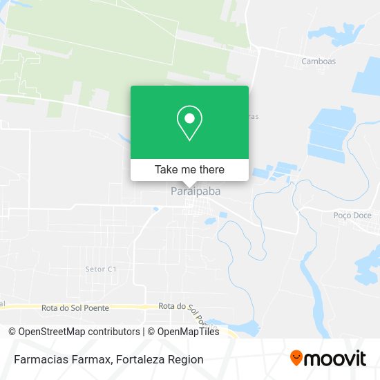 Farmacias Farmax map