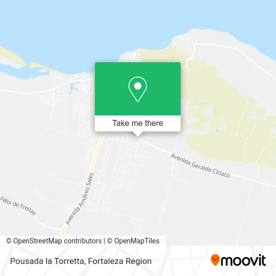Pousada la Torretta map