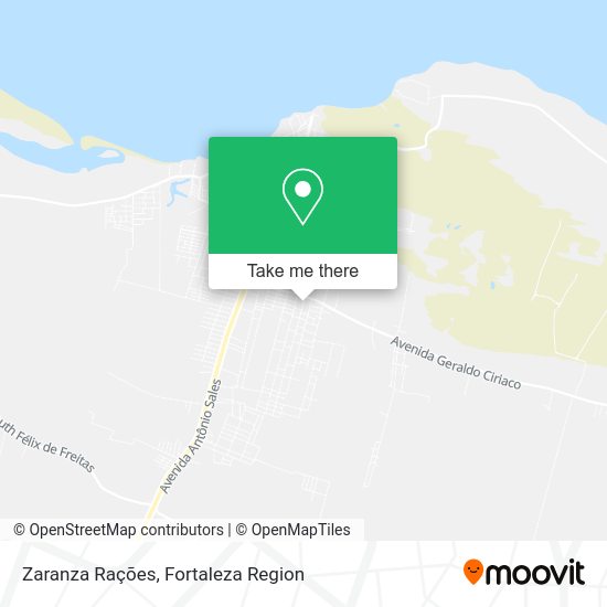 Zaranza Rações map