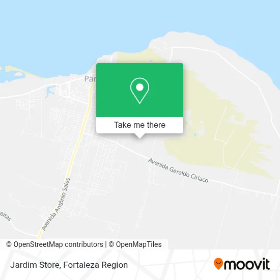 Jardim Store map