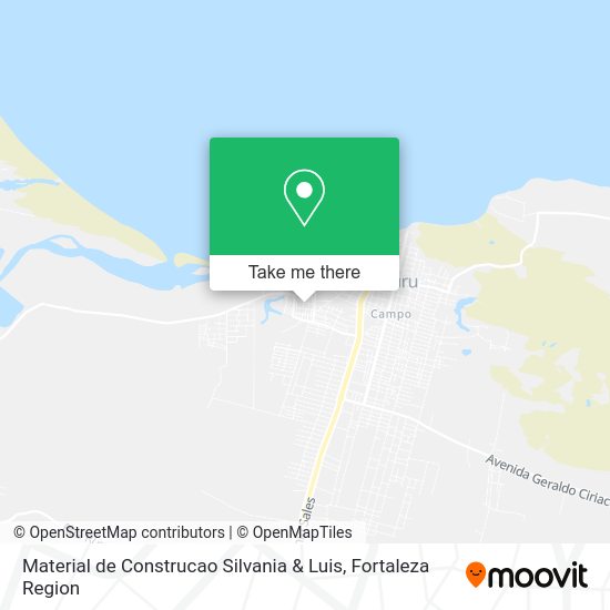 Material de Construcao Silvania & Luis map
