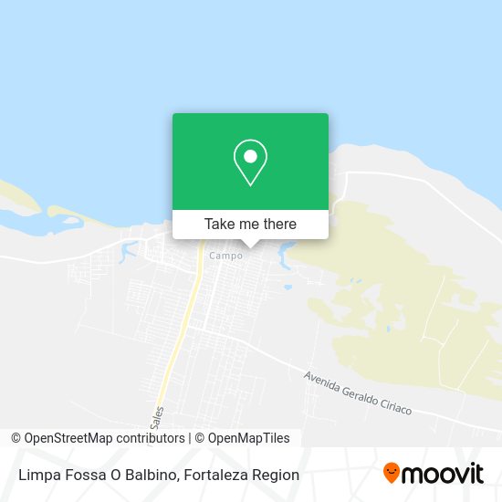 Limpa Fossa O Balbino map