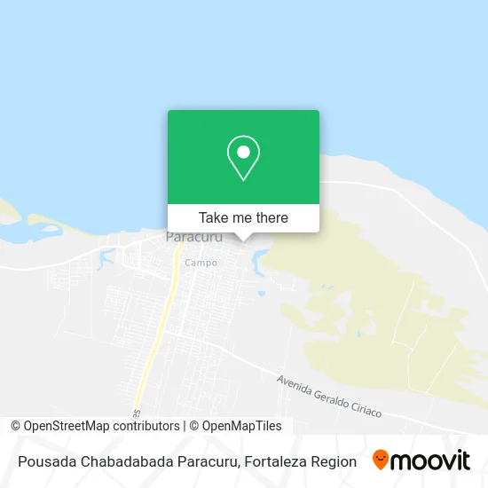 Pousada Chabadabada Paracuru map