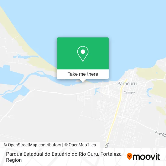 Parque Estadual do Estuário do Rio Curu map