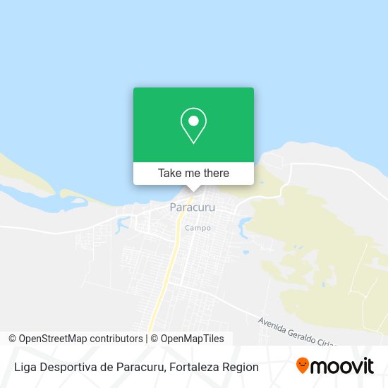 Liga Desportiva de Paracuru map