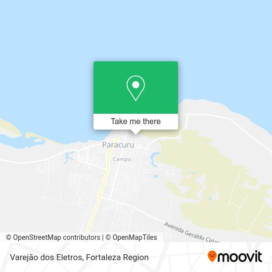 Varejão dos Eletros map