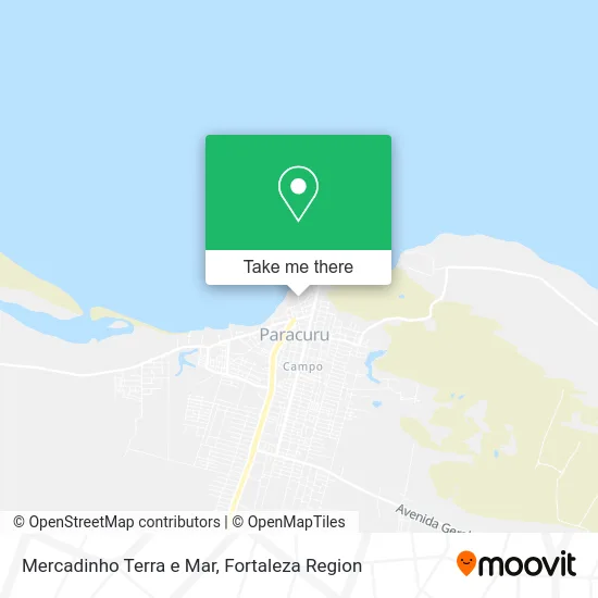 Mercadinho Terra e Mar map