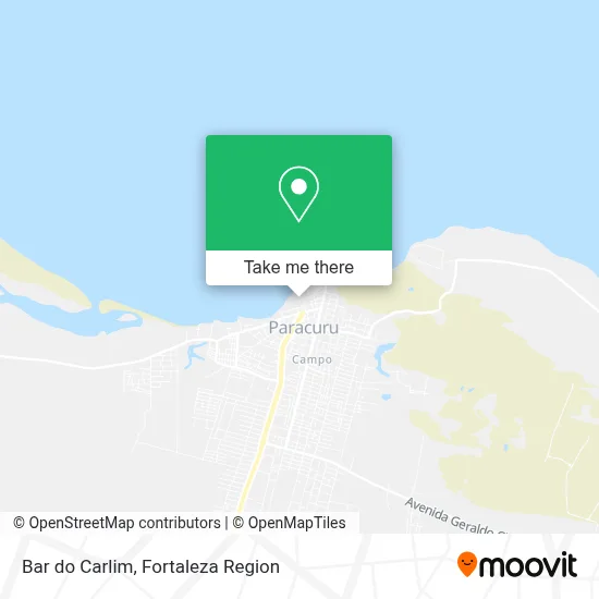 Bar do Carlim map