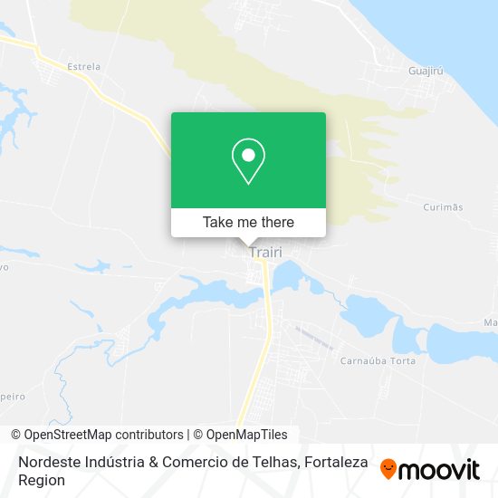 Nordeste Indústria & Comercio de Telhas map
