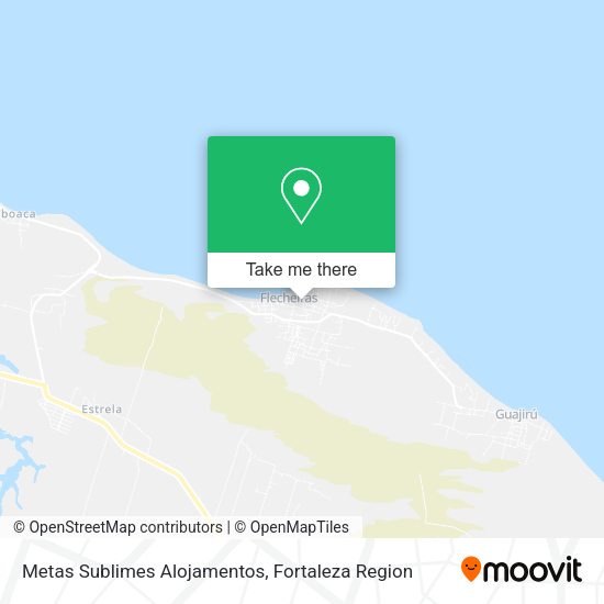 Metas Sublimes Alojamentos map