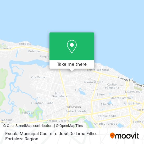 Escola Municipal Casimiro José De Lima Filho map