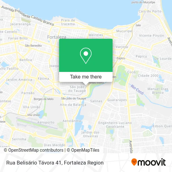 Rua Belisário Távora 41 map