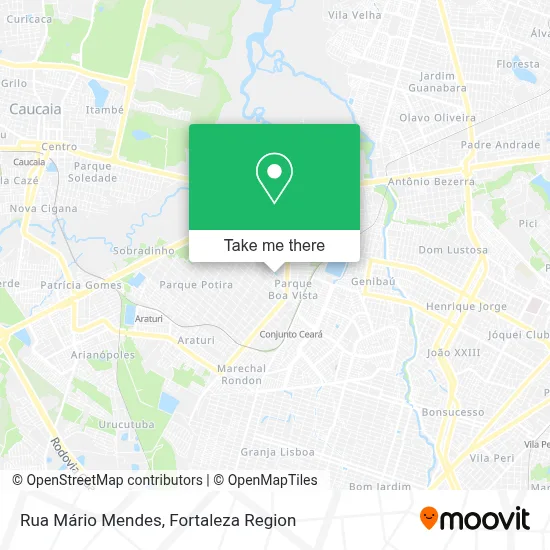 Rua Mário Mendes map