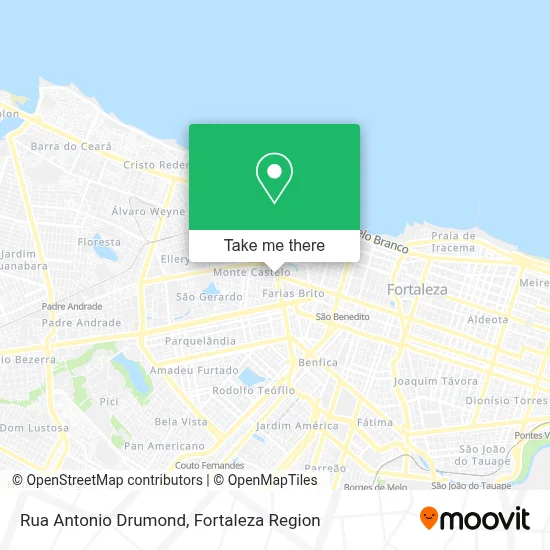 Rua Antonio Drumond map