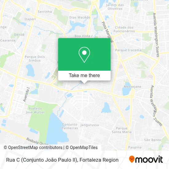 Rua C (Conjunto João Paulo II) map