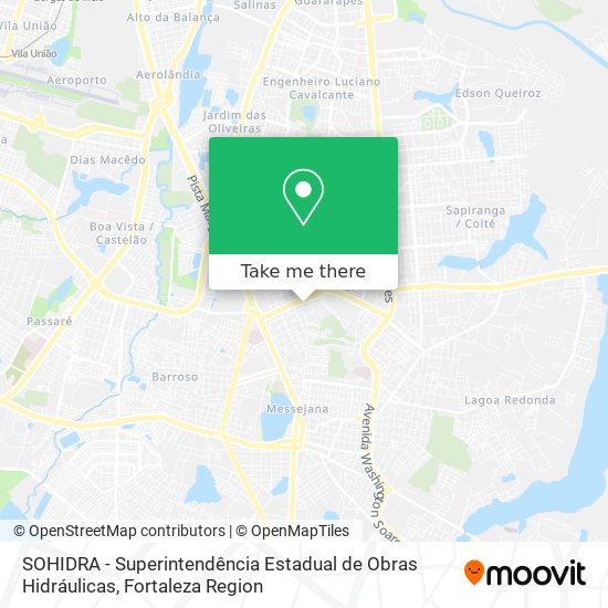 SOHIDRA - Superintendência Estadual de Obras Hidráulicas map