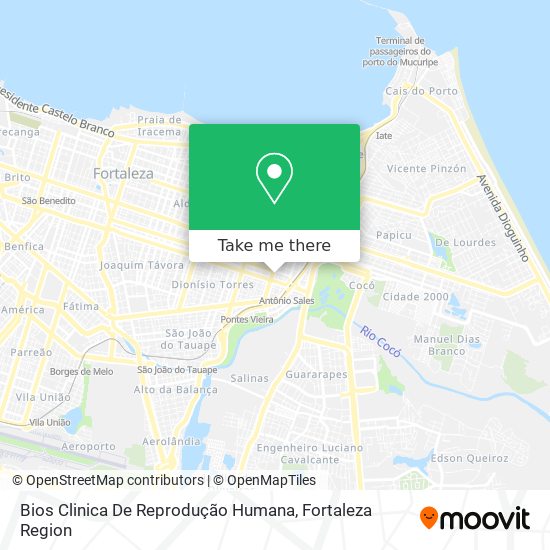 Bios Clinica De Reprodução Humana map