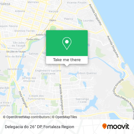 Delegacia do 26° DP map