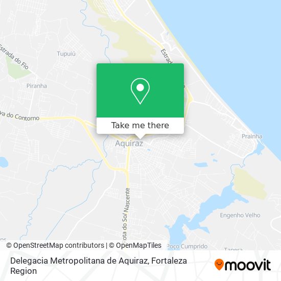 Delegacia Metropolitana de Aquiraz map