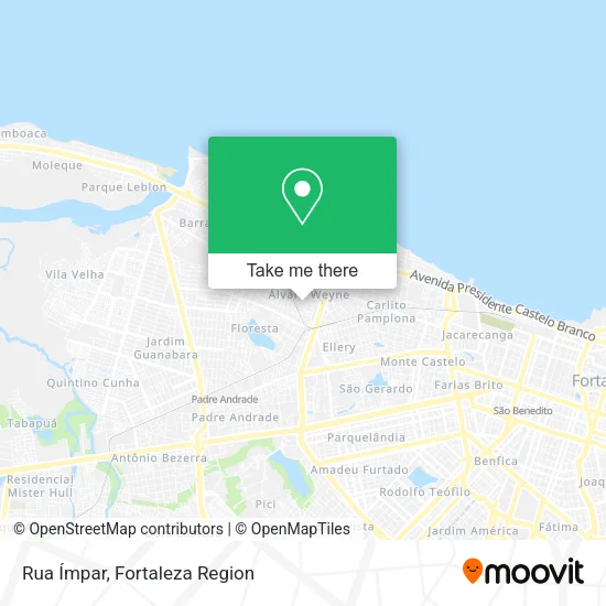 Rua Ímpar map