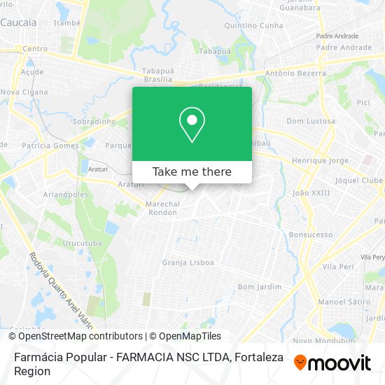 Farmácia Popular - FARMACIA NSC LTDA map