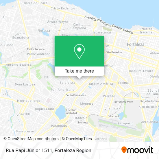 Rua Papi Júnior 1511 map