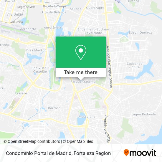 Condomínio Portal de Madrid map