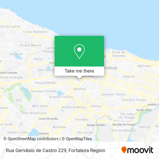 Rua Gervásio de Castro 229 map