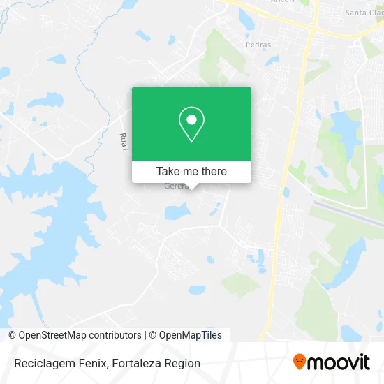 Reciclagem Fenix map