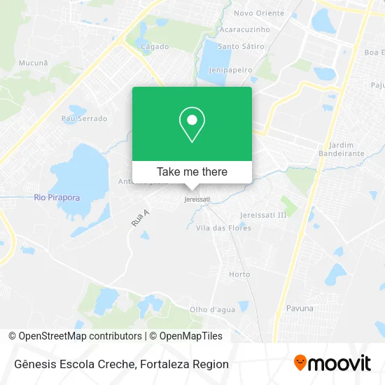 Gênesis Escola Creche map
