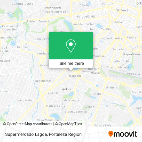 Supermercado Lagoa map