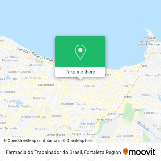 Farmácia do Trabalhador do Brasil map