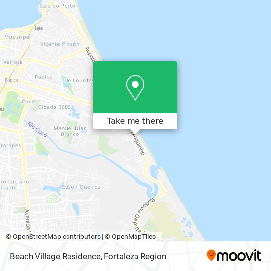 Beach Village Residence map