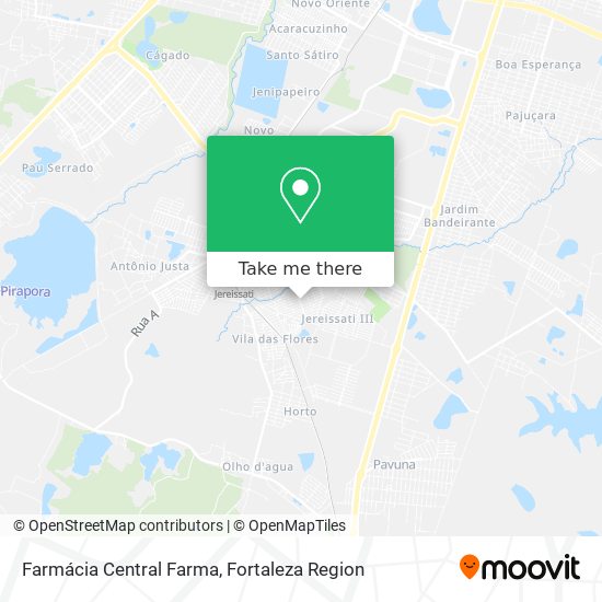 Farmácia Central Farma map