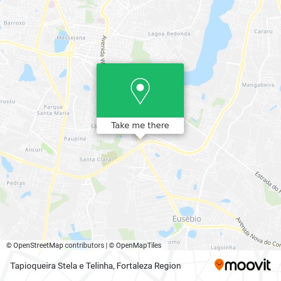 Tapioqueira Stela e Telinha map