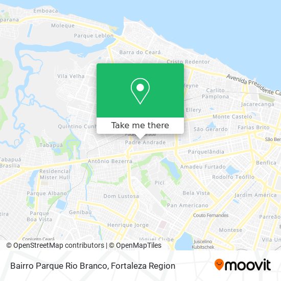 Bairro Parque Rio Branco map