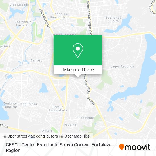 CESC - Centro Estudantil Sousa Correia map