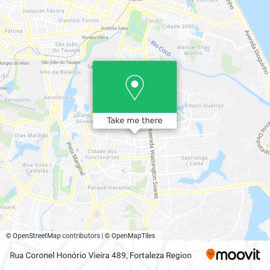 Rua Coronel Honório Vieira 489 map