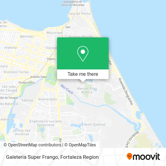Galeteria Super Frango map